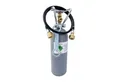 Produktbild: ich-zapfe CO₂-Zylinder Komplett set - CO2 Flasche, Schlauch Set, Kohlensäureschlüssel für, Sodastream, Wassersprudler, 1-leitig, CO2 Flaschen: CO2 - 2 kg