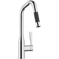 Produktbild: Dornbracht Spültisch-Einhebelmischer 33875895-00 herausziehbar, mit Brausefunktion, Ausladung 240 mm, chrom