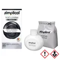 Produktbild: Simplicol flüssige und intensive Textilfarbe in Samt Schwarz
