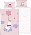 Produktbild: Disney Winnie the Pooh Baby Bettwäsche 40x60 + 100x135, 100% Baumwolle mit Reißverschluss