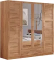 Produktbild: Kleiderschrank Home affaire Sabrina Schrank Kernbuche Teilmassiv 4 türig B.192cm