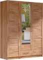 Produktbild: Kleiderschrank Home affaire Sabrina Schrank Kernbuche Teilmassiv 3 türig B.142cm
