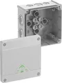 Produktbild: Spelsberg Abzweigkasten Abox 060-L | IP66 | 6mm² | 127x127x70mm | Kunststoff | halogenfrei | VDE zertifiziert | grau