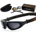 Produktbild: HELLY® - No.1 Bikereyes® | Motorradbrille, Multifunktionsbrille | beschlagfrei, winddicht | HLT® Sicherheitsglas nach DIN EN 166 (smoke, xenolit (Nachtglas/gelb) & klar [eagle])