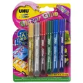 Produktbild: UHU Glitzer-Kleber 10 ml 6er Set Bunt Gemischt - Kaufen 3 Gratis 1