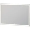 Produktbild: Duravit LED-Lichtspiegel Sensor weiß L-Cube 100x70x6cm, 29W, w m, Sen., Dimm., wandhängend