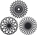 Produktbild: 3x Silikon Multi Blume Topfuntersetzer Premium Qualität Isolierter Untersetzer