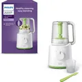Produktbild: Philips AVENT SCF870/20 Gesunder 2-in-1- Babynahrungszubereiter Mixer Dampfgarer