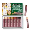 Produktbild: SAKURA Cray-Pas Expressionist Ölpastelle Set - 12 multikulturelle Farben - Extra feine Qualität für Künstler und Anfänger