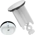 Produktbild: Abflussstopfen Waschbecken Dusche 40mm verchromt Messing Edelstahl Ersatz