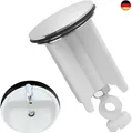 Produktbild: Abflussstopfen Einstellbare Waschbeckenstöpsel Universal 40 mm