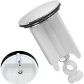 Produktbild: Abflussstopfen Waschbecken Ablaufstopfen universal 40mm verchromt