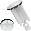 Produktbild: Drain Plug Universal42mm Sink Abfluss Stopper Chromed Kaukraft Badezimmer