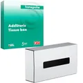 Produktbild: hansgrohe AddStoris - Kosmetiktuchbox, Kosemtiktuchspender für Wandmontage, verdeckte Befestigung, Badezimmer Zubehör, Chrom, 41774000