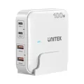 Produktbild: 4894160051103 GaN-Netzladegerät - Unitek P1229AWH01-EU | 100W 2x USB-C 2x USB-A