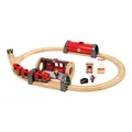 Produktbild: BRIO Metro Bahn Set 20-tlg. Holzeisenbahn Holzspielzeug Holz Spielzeug 33513