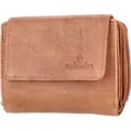Produktbild: The Skandinavian Brand Damen Lederbörse Cognac - Braun