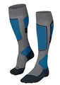 Produktbild: Falke Skisocke SK4 Advanced (optimale Passform) grau/blau Herren - 1 Paar, Größe: 44-45