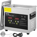 Produktbild: VEVOR 3 L Verbesserter Ultraschallreiniger (200 W Heizung, 120 W Ultraschall) Professioneller digitaler Labor-Ultraschall-Teilereiniger mit Heizung...