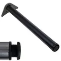 Produktbild: ID Dinkel Tischbeine höhenverstellbar Ø60mm Schwarz Matt für Schreibtisch Esstisch Länge 560mm