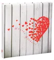 Produktbild: Unbekannt Herz Hochzeit Fotoalbum in 30x30 cm 100 Seiten Jumbo Hochzeitsalbum Foto Album