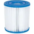 Produktbild: 2er-Set Filterpatronen i für Schwimmbad h 9 cm x ø 7,8 cm