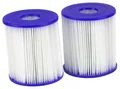 Produktbild: Summer Waves Pool Ersatzfilter 2er Set Filterpatrone Typ 1 Filterkartusche