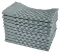 Produktbild: 10 Grubentücher 50x70 cm petrol blau Küchentücher Geschirrtücher Grubentuch Set