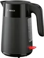 Produktbild: Bosch TWK2M163, 1,7 l, 2400 W, Schwarz, Kunststoff, Wasserstandsanzeige, Überhitzungsschutz