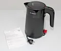 Produktbild: Bosch Wasserkocher TWK2M163 schnurlos 1,7 l 2.400 Watt 360 Grad Schwarz-WIE NEU