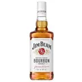 Produktbild: Jim Beam White | Kentucky Straight Bourbon Whiskey | vollmundiger und milder Geschmack | 40% Vol. | 700ml
