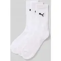 Produktbild: PUMA Tennissocken mit Logo im 3er-Pack in Weiss, Größe 35-38