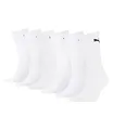 Produktbild: PUMA Unisex Sportsocken Cush Crew 6p Sportsocke, Weiß, 35-38 EU