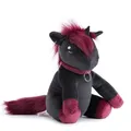 Produktbild: corimori 1849-002 1849 - „Ruby“ das Punk-Einhorn Plüschtier Kuscheltier Stofftier, Kinder Baby Jungen Mädchen, 26cm, Schwarz