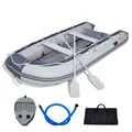 Produktbild: VEVOR Schlauchboot 6-Personen-Sportboot Fischerboot Holzboden PVC 680,4kg