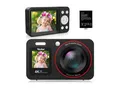 Produktbild: ROLLEI Compactline 64 Dual Screen Kompaktkamera (64 MP Digitalkamera mit 4K)
