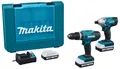 Produktbild: Makita DK18922A01 Satz Schlagbohrmaschinen 18V 3 Batterien 2,0 Ah Koffer