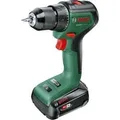 Produktbild: Akku-Bohrschrauber UniversalDrill 18V-60 grün/schwarz, Li-Ionen Akku 2,0Ah, Koffer, POWER FOR ALL ALLIANCE