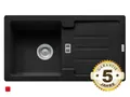 Produktbild: Franke Strata STG 614 Black Matt Granitspüle Küchenspüle Schwarz