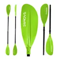 Produktbild: 24MOVE® Doppelpaddel LAGO Aluminium Paddel, Stand-Up Paddling, Paddel für Kajak, 220 cm, verstellbar