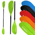 Produktbild: 24MOVE® Doppelpaddel LAGO Aluminium Paddel, Stand-Up Paddling, Paddel für Kajak, 220 cm, verstellbar