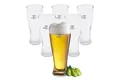 Produktbild: Spetebo Bierglas Bierglas 250 ml aus Klarglas - 6er Set, Glas, Weizenbier Glas 250 ml spülmaschinenfest