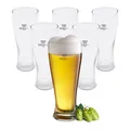 Produktbild: Bierglas klassisch 6er Set - 3 Modelle - Pilsner Tulpe Weizen Glas Bier Krug