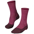 Produktbild: FALKE Wandersocken FALKE TK2 Explore Wool Trekking Damen (1-Paar) Hoher Komfort im Mittelgebirge rot 37-38
