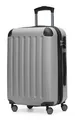 Produktbild: HAUPTSTADTKOFFER Spree - Handgepäck, 55 x 36 x 21 cm, TSA, 4 Rollen, 42 Liter, Reisekoffer, Hartschalenkoffer, Rollkoffer, Bordgepäck Koffer, erweiterbar, Silber