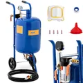 Produktbild: Mobile Saugstrahlanlage mit Druckregelung 60-125 psi 40 l