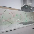 Produktbild: Rodnik Küchenrückwand NEUHEIT! Glas Alternative! Feste ABS-Platten mit DIREKTdruck (Monolith !), stabil, Kratz-und wasserfest, robust | MOTIVAUSWAHL| (Blütentraum)