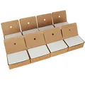 Produktbild: AKOLAFE 800 Stück Blanko Papier Karten 8,9x5,4 cm Spielkarten Kraftpapier Visitenkarten Karteikarten Mehrzweck Blanko Memory Karten DIY Premium Lernkarten für Heimwerken,Lesezeichen,Lernen,Gedächtnis