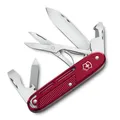 Produktbild: Victorinox Synergy X Alox Taschenmesser – Multifunktionsmesser aus Edelstahl für Alltag, Arbeit & Outdoor mit Schere & Trageclip, rot