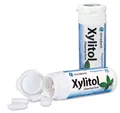 Produktbild: 4x Miradent Xylitol Zahnpflegekaugummi Peppermint - Zuckerfrei - Travler